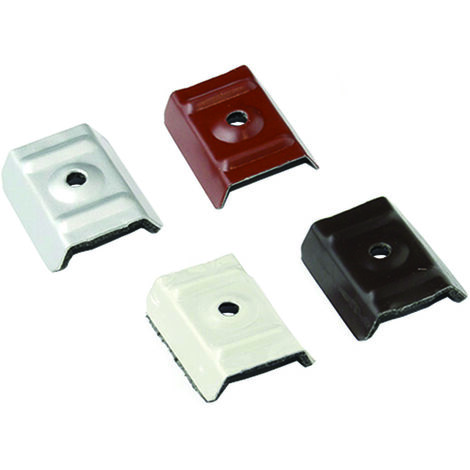 CAPPELLOTTO COPERTURE GRECATE - GRECA MM 19/22 ROSSO SIENA RAL3009 CF=PZ 100 - 1 confezione