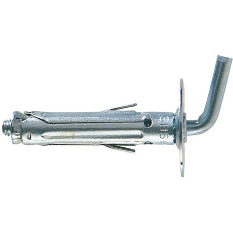TASSELLO ACCIAIO SBS GANCIO CORTO FISCHER - SBS 8/8 CF=PZ 100 - 1 confezione