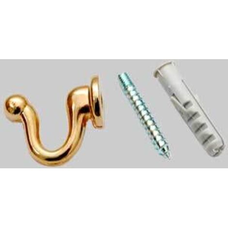 Gancio Ganci Per Quadri Mod. Goccia Tipo Grande 27x14 Mm Colore Bronzo Bl5pz 764208 - Foto 4