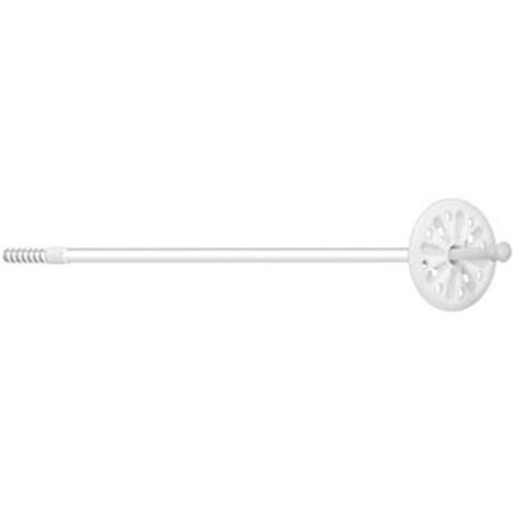 Tassello Espansione In PE HD Con Chiodo Bianco Per Cappotto Termico - ø 58x70h - 250 pz