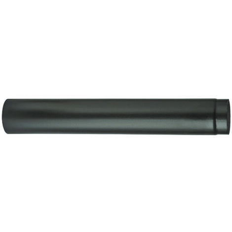 Tubo porcellanato per stufe a legna nero opaco ala smalto top - ø mm.150x250h.