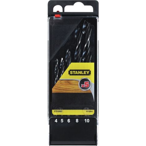 cassetta piranha X56001 kit 5 punte elicoidali per legno punta 4-5-6-8-10 mm (1/2)
