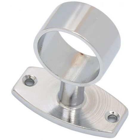 PASSANTE TUBO CORRIMANO OTTONE CROM D 30 MM 5 PZ