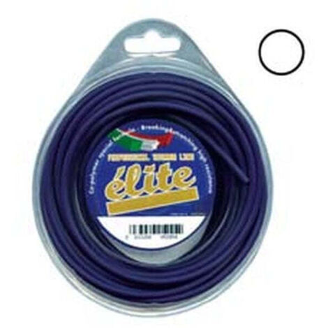 Filo tondo elite super professionale viola per decescpugliatore - Diametro: Ø mm 3,5 - Confezione: matassa mt 10