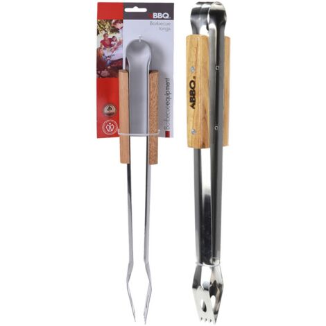 Pinza Da Barbecue In Acciaio Inossidabile Da 38 Cm Accessori Professio