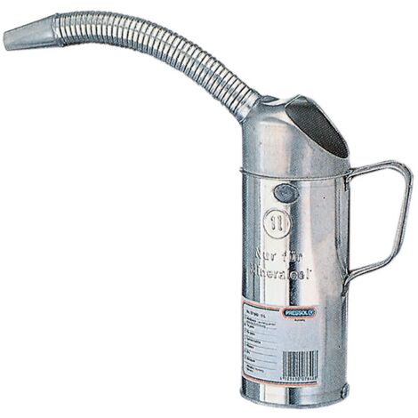 Pressol 07642 misurino caraffa da 1 lt per olio con gambo flessibile metallo (1/2)