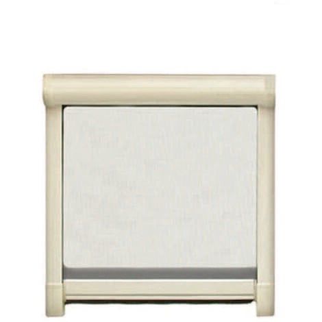 Zanzariera a rullo verticale con frizione colore bianco  ral9016 - cm.120x160h.