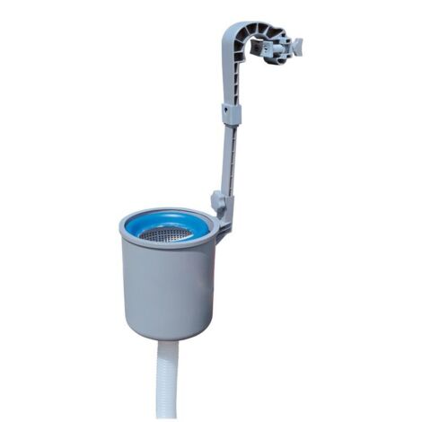 Bestway 58233 skimmer completo di superficie per pulizia dell'acqua per piscine rettangolari ed ovali con pompa del filtro da 2.006 lt