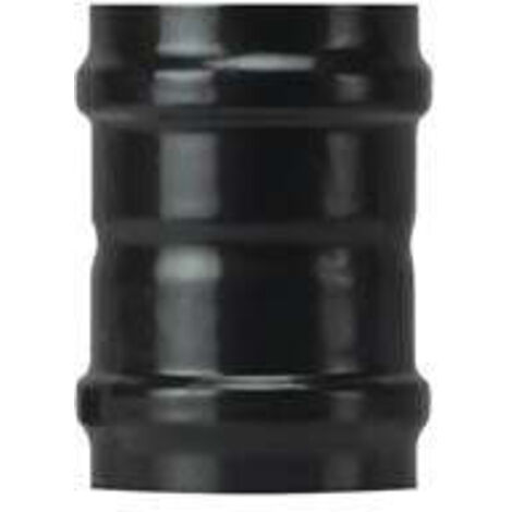 Raccordo F/F Per Stufe A Pellet Nero Opaco Pesante Mm.1,2  - ø cm.8 F/F