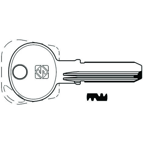 Chiavi punzonate per cilindri standers - leroy merlin 6 spine std1r - std1r