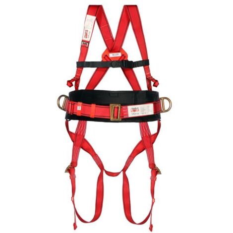 Akrobat AK005 Imbragatura Sicurezza Imbraco Dorsale e Sternale DPI EN361 – EN358