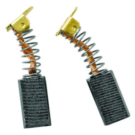 2 Spazzole Di Carbone Per Motore Di Macchina Da Cucire – Misura 5 X 4 X 11 Mm, Ricambio Bilancio