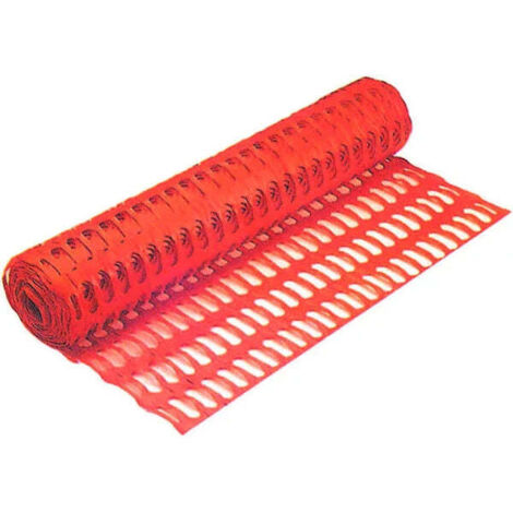 Rete in plastica per cantieri (area cantiere) TENAX H cm 100/120/150/180 rotolo 50 metri - Specifiche: cm. 150h.