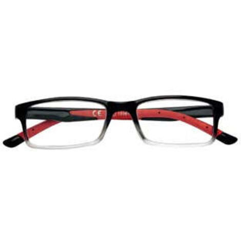 Occhiale lettura montatura policarbonato nero/rosso 091 - diottrie +3,5 - 31z091-red350 Zippo