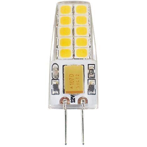 LAMPADA A LED IN SILICONE 'G4' L.NATUR.4000K 2,2 W 230 lumen (25W)