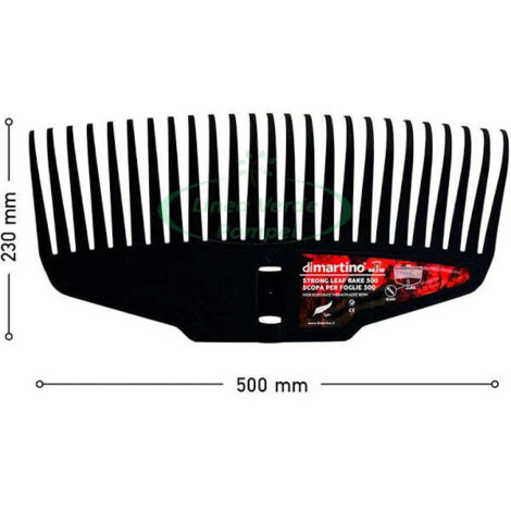 Rastrello per foglie 'rake' 25 denti DI MARTINO (1/4)
