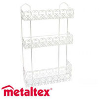 MENSOLA BAGNO FLORENZ RETT. 3P 30x10 h 51 METALTEX