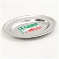 Piatto da portata ovale in acciaio inox 31 cm