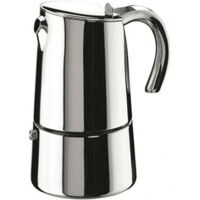 Pintinox Caffettiera Moka per induzione Bella 4 tazze in acciaio inox lucido