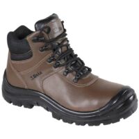 Scarpe Antinfortunistiche Alte Soletta Antiforo Puntale in Acciaio - 7236BK - Taglia 44