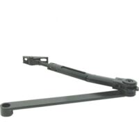Braccio standard nero per chiudiporta dc140/dc120 - Specifiche: con fermo, nero RAL9005 (DCL1419005)