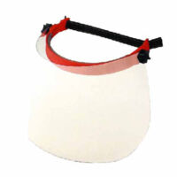 Visiera SuperPro In Policarbonato Per Decespugliatore – Caschetto Regolabile, Frontalino Parasole E Paraerba, Parasudore In Spugna – Protezione Completa Per Giardinaggio