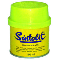 Sintolit stucco per marmo e ceramica in barattolo ml.175 - ml.175 bianco  tipo verticale