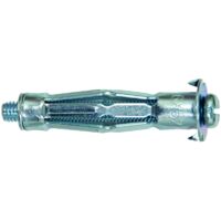 Fischer Tassello in metallo HM 6X80 S con vite metrica per lastre e pannelli, 50 pezzi