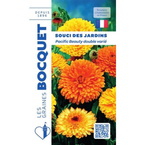 Souci des jardins Pacific Beauty double varié - 3g