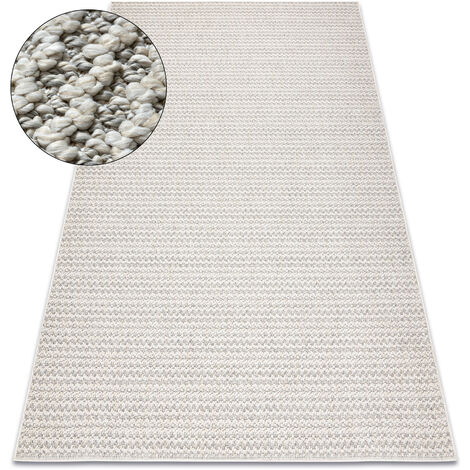 Carpet JERSEY 19236 grey - structural, loop BOHO  beige 180x270 cm (1/5)