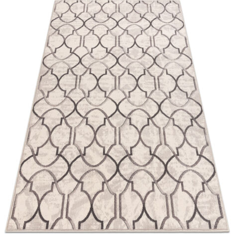 Carpet Wool ANGEL 7905 / 52022 Moroccan trellis beige / grey beige 120x170 cm (1/5)