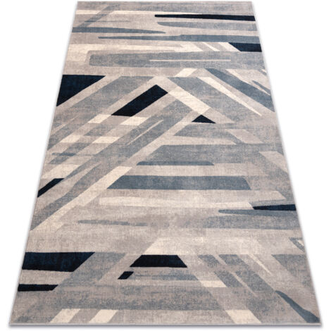 Carpet Wool NAIN Geometric 7706/51655 beige / blue beige 120x170 cm (1/5)