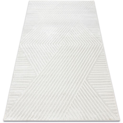 Carpet BALANCE 1503 cream - Geometric, structural, glamour beige 240x330 cm (1/5)