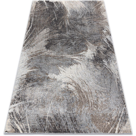 Carpet FUSION 9617 dark grey / brown - Abstraction, modern, abstract brown 280x370 cm (1/5)