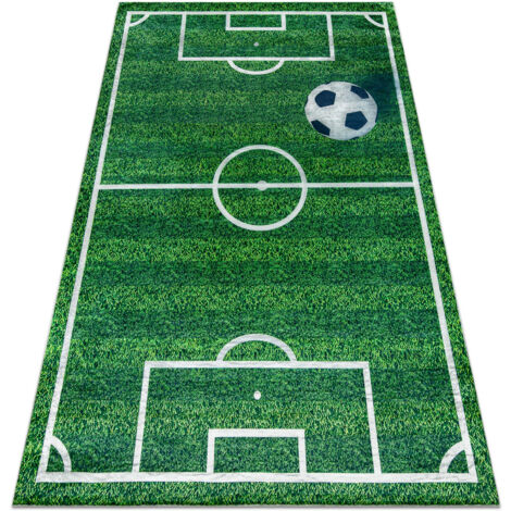 BAMBINO 51760 washing carpet Pitch, football for children anti-slip - green  green 160x220 cm (1/5)