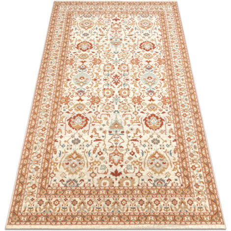 Wool Carpet SOHO 477.26.LA100 OSTA Ornament, frame natural beige / terracotta beige 160x240 cm (1/5)