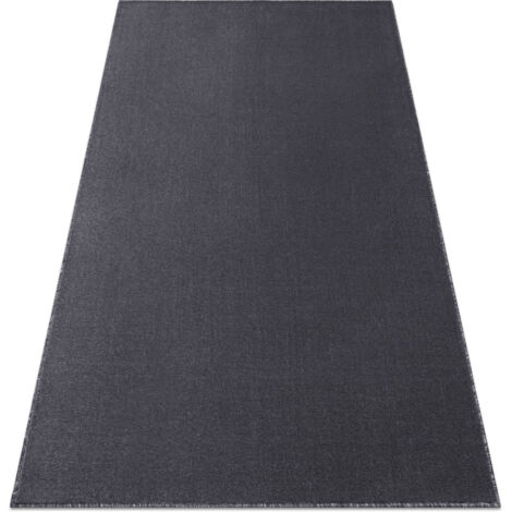 Fitted carpet SEDUCTION anthracite 99 soft, durable, bedroom, hotel grey 150x350 cm (1/5)