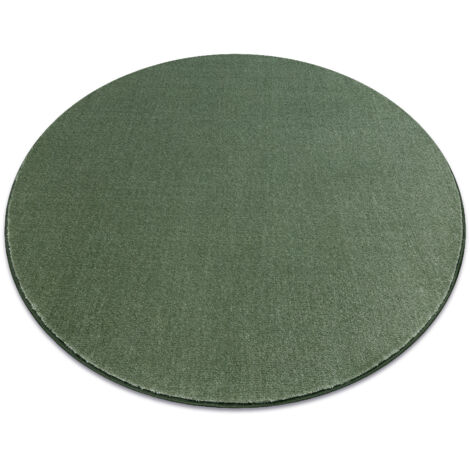 Carpet round SEDUCTION green 26 soft, durable, bedroom, hotel green round 170 cm (1/5)