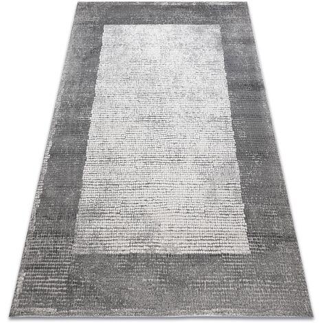 Modern NOBLE carpet 9730 65 Frame vintage - structural two levels of ...