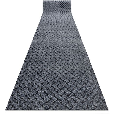 Runner - Doormat antislip 100 cm VECTRA 902 outdoor, indoor light grey grey 100x230 cm (1/5)
