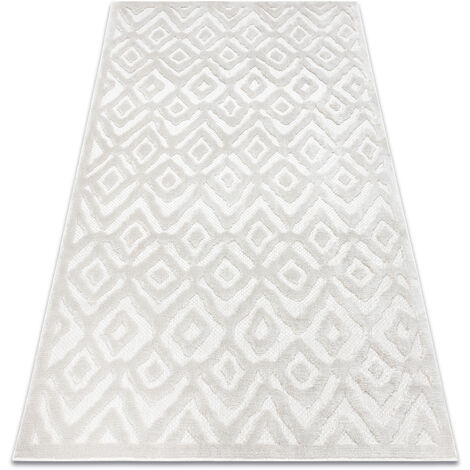 Carpet SANTO SISAL 58381 diamonds, zigzag beige beige 140x190 cm (1/5)