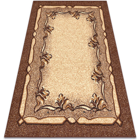 Carpet BCF Morad KRZYŚ flowers classic - brown brown 300x400 cm (1/5)