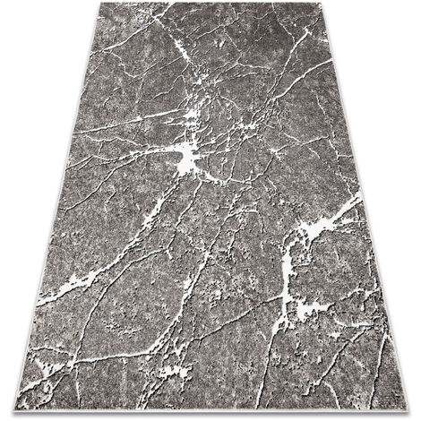 Carpet MATEO 8036/944 Modern marble - structural grey / beige grey 80x150 cm (1/5)