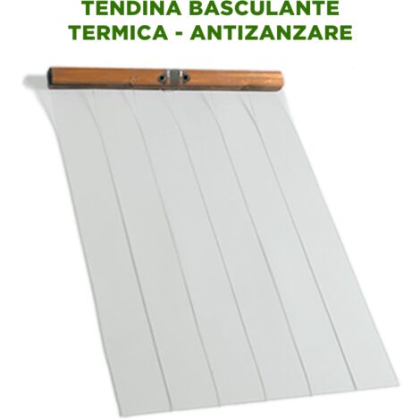 Tendina Termica Per Cuccia in Legno per cani MADE IN ITALY Mod. Alano Mis. 38 x H64