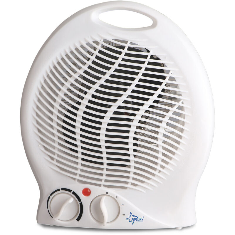 Radiateur électrique à ventilateur portable, céramique 500w avec thermostat  et coupure de sécurité, chauffage rapide en 5 secondes de haute qualité
