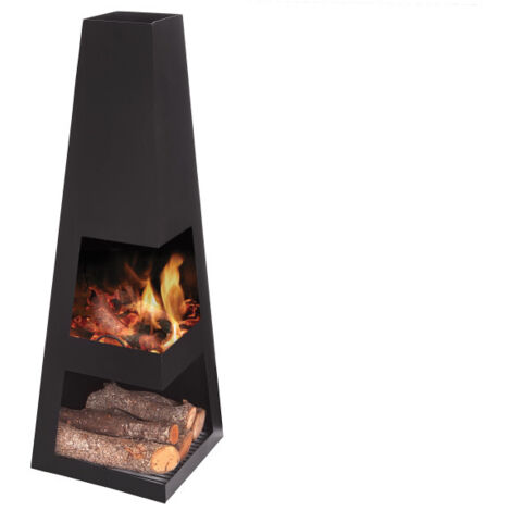 Estufa exterior portátil de leña o carbón vegetal EFP9