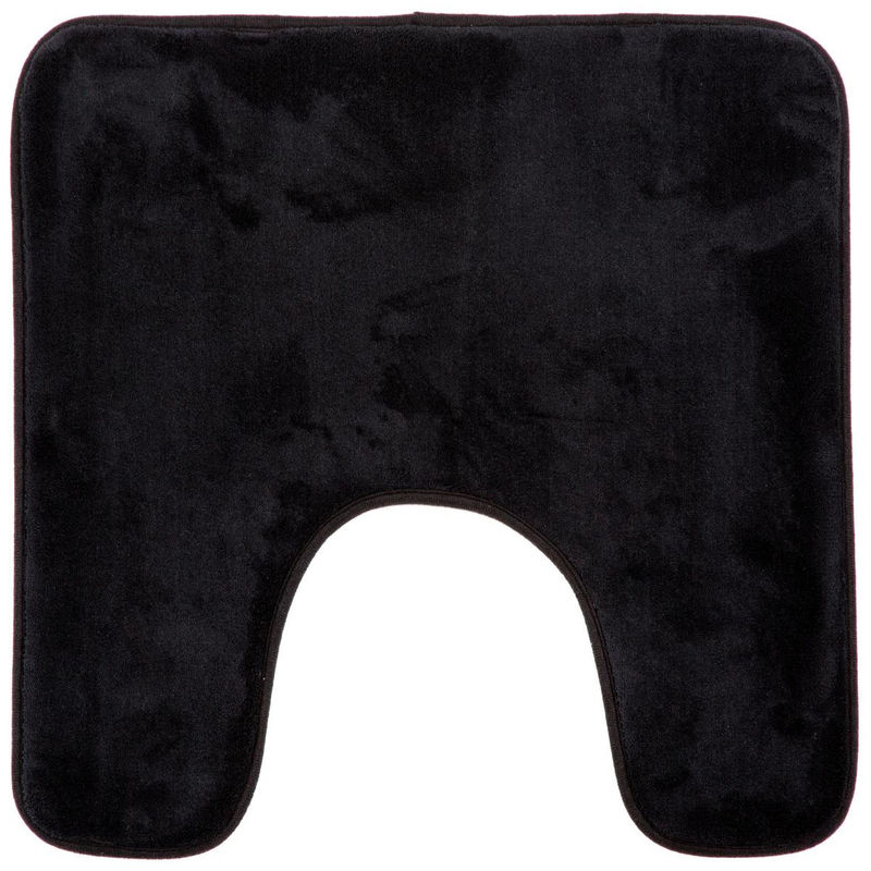 WENKO Brosse WC Brasil noir - Porte-brosse WC incassable, Plastique (TPE),  10 x 37 x 10 cm, Noir : : Cuisine et Maison