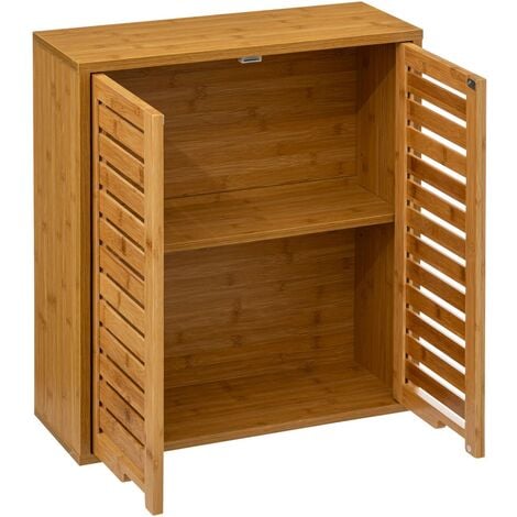Meuble de rangement à suspendre en Bambou H 59 cm - Five