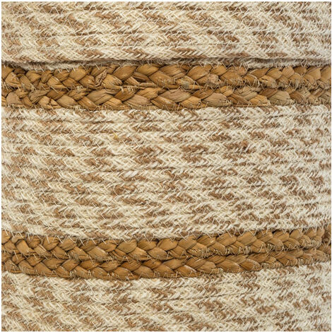 Set De Paniers De Rangement En Jute Et Seagrass Atmosphera