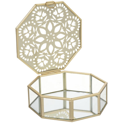 Boîte à Couture Atmosphera - Bois Compartimentée 30x19x10.8cm - Rangement Créatif Déco